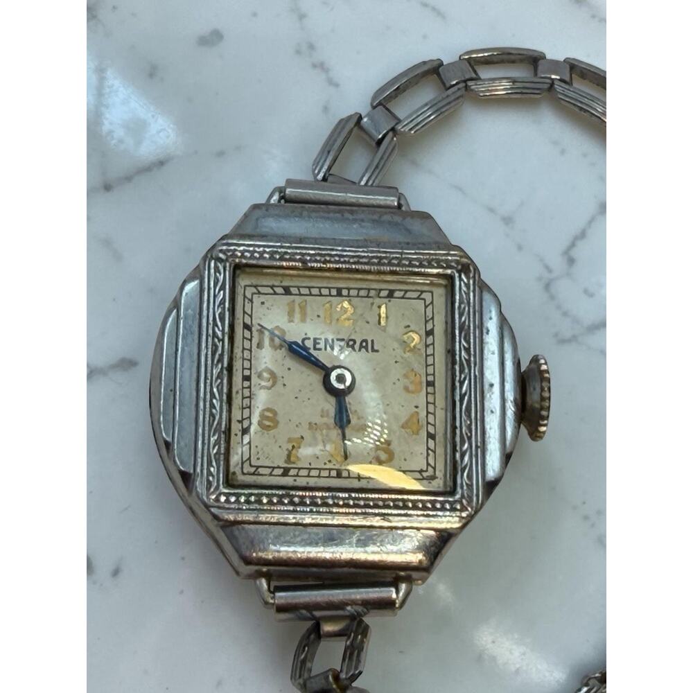 Art Deco ladies' wristwatch by Central 6in 1920-40’s
